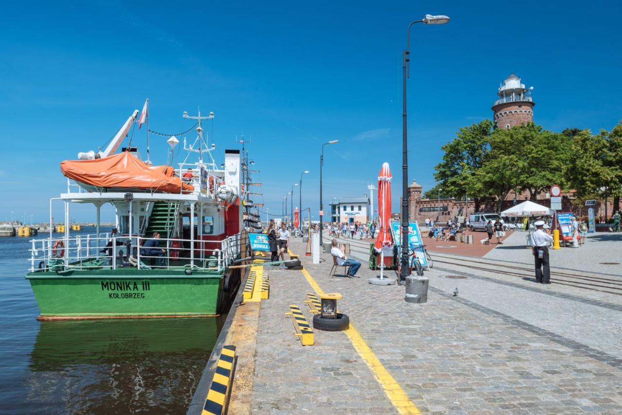 Apartamenty Navigator- Nadmorskie Tarasy Port Kolobrzeg Luaran gambar